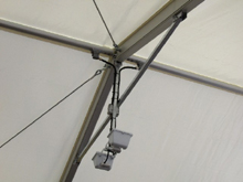 �clairage pour chapiteau avec spots de 150 w