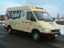 autocollants full quadri sur camionnettes