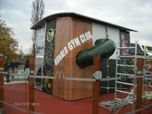 b�ches pour module de jeu pour les enfants pour client mac donald 