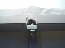 goutti�re aluminium plus sa liaison sur structure aluminium