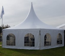 pagode hexagonale 10 m de diam�tre