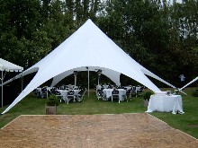 tente type araign�e avec 6 points d'ancrage: 