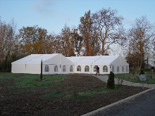 chapiteaux avec structure en aluminium de 20x12 + 10x12 m � Muret (Toulouse) : 